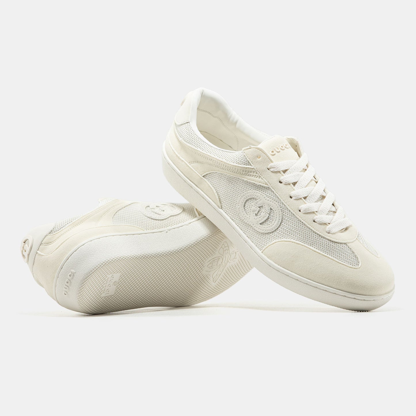 Gucci Screener Sneakers Cream