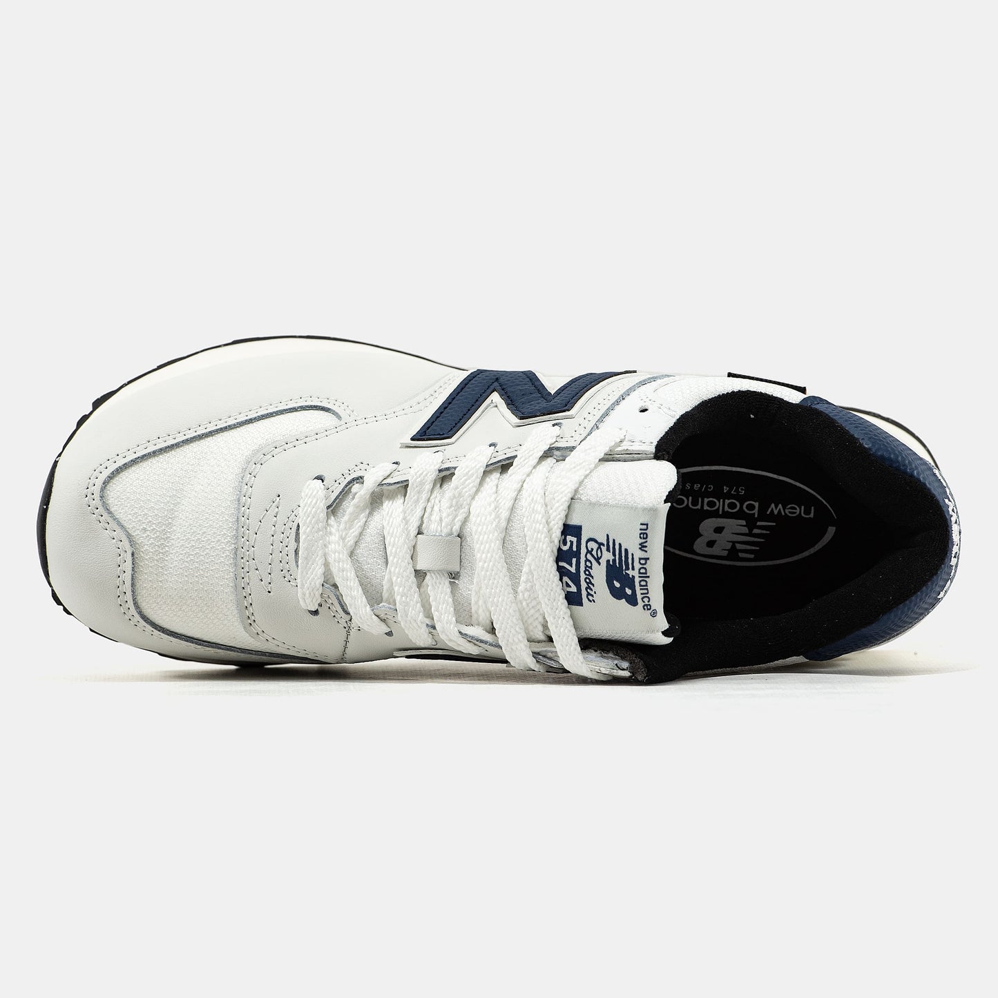 New Balance 574 Beige Blue Cordura