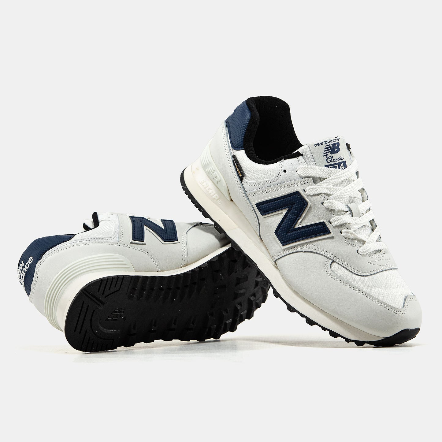 New Balance 574 Beige Blue Cordura