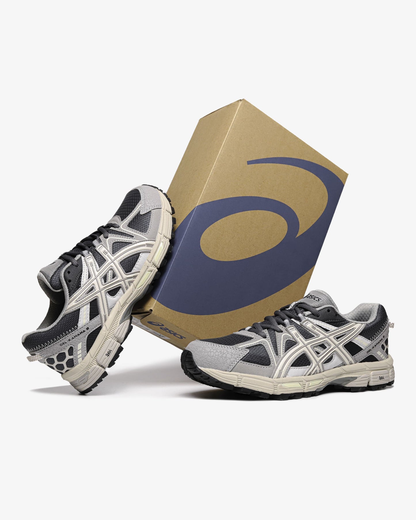 Asics Gel-Kahana 8 Grey BIG SIZE (Великан)