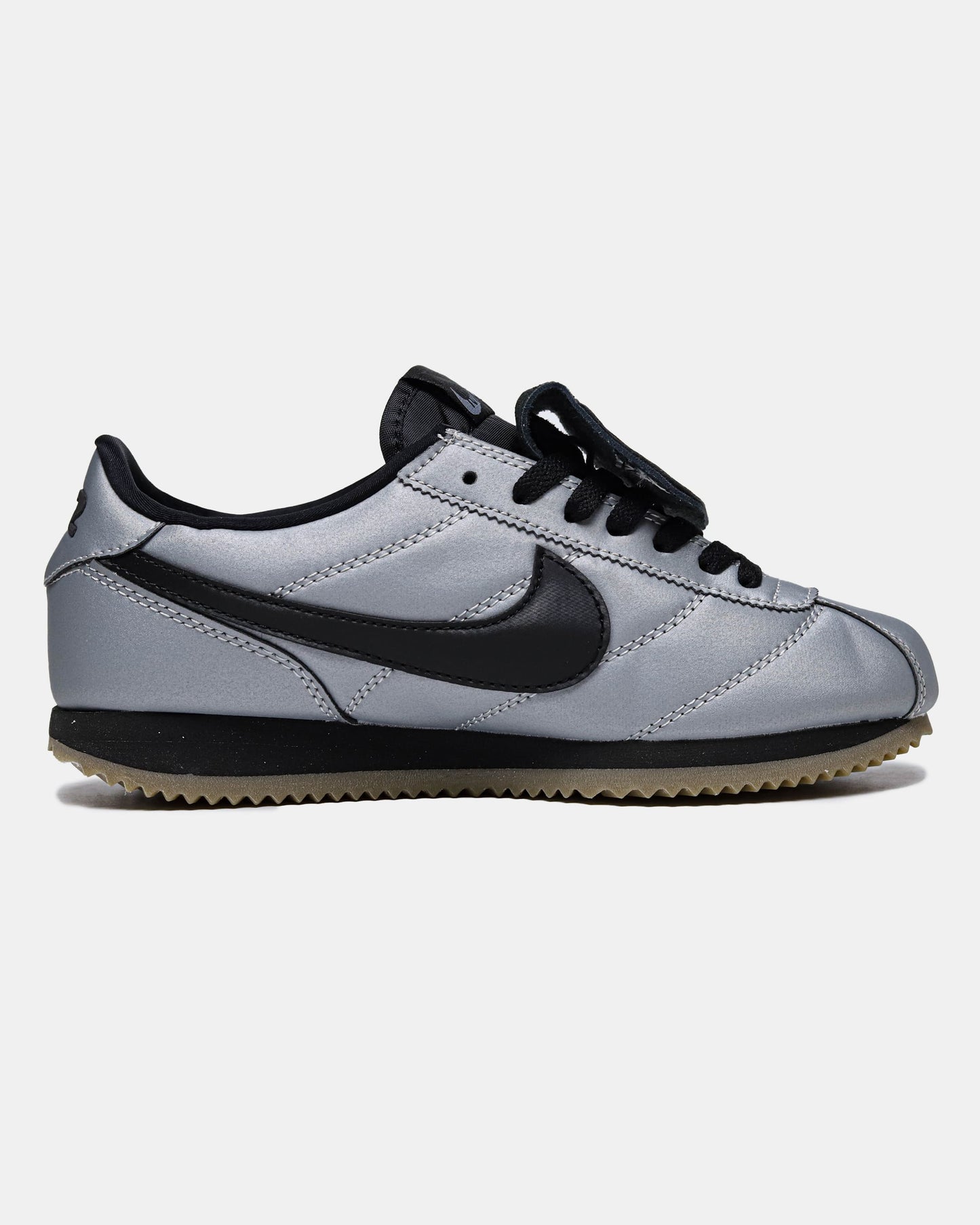 Nike Cortez Leather SE Metallic Cool Grey Black