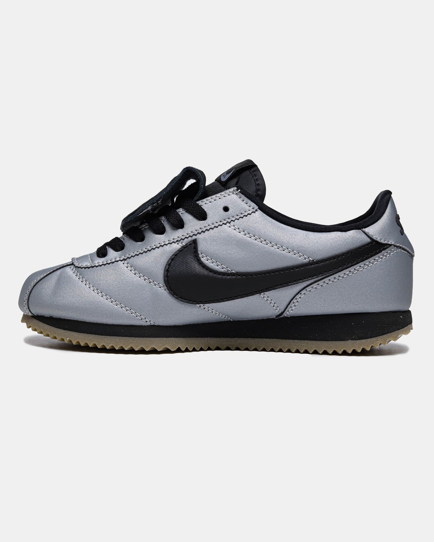 Nike Cortez Leather SE Metallic Cool Grey Black