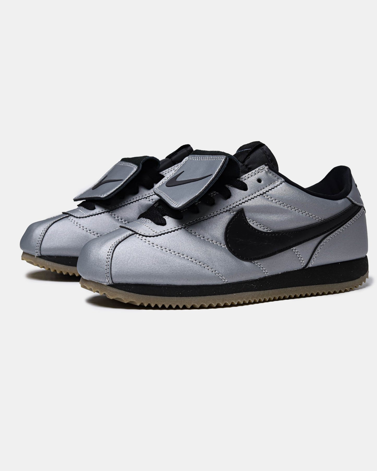 Nike Cortez Leather SE Metallic Cool Grey Black