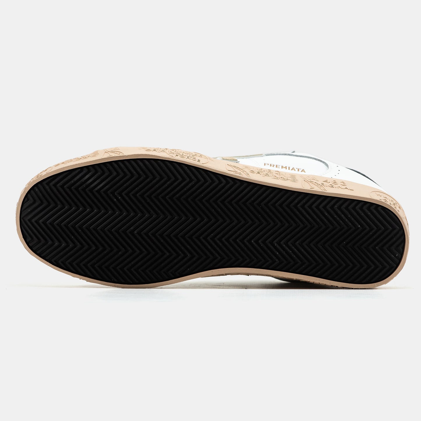 Premiata Steven White Beige