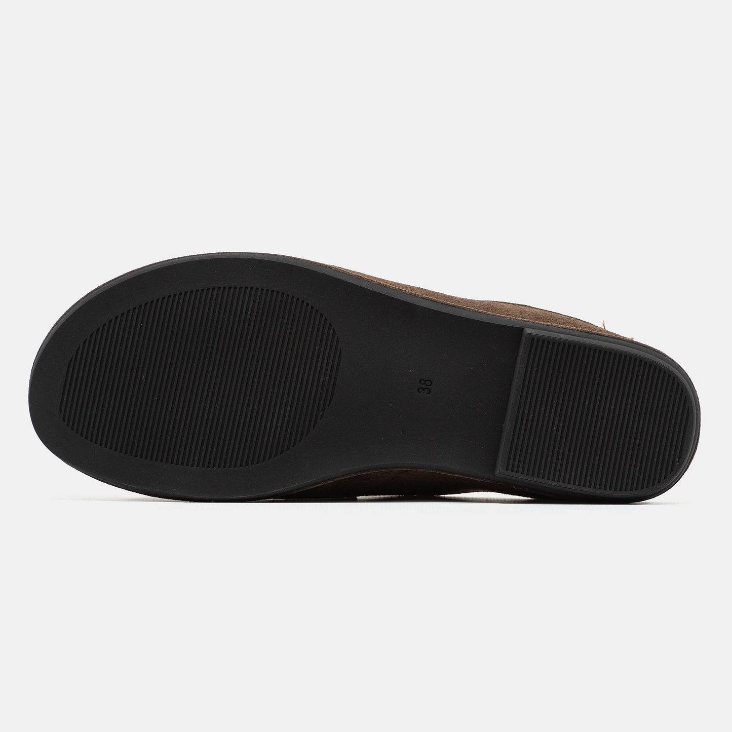 No Brand Sandals Brown Suede 2986