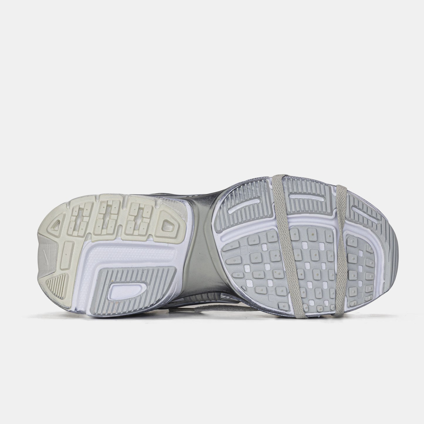Nike Runntek V2K White Silver Custom