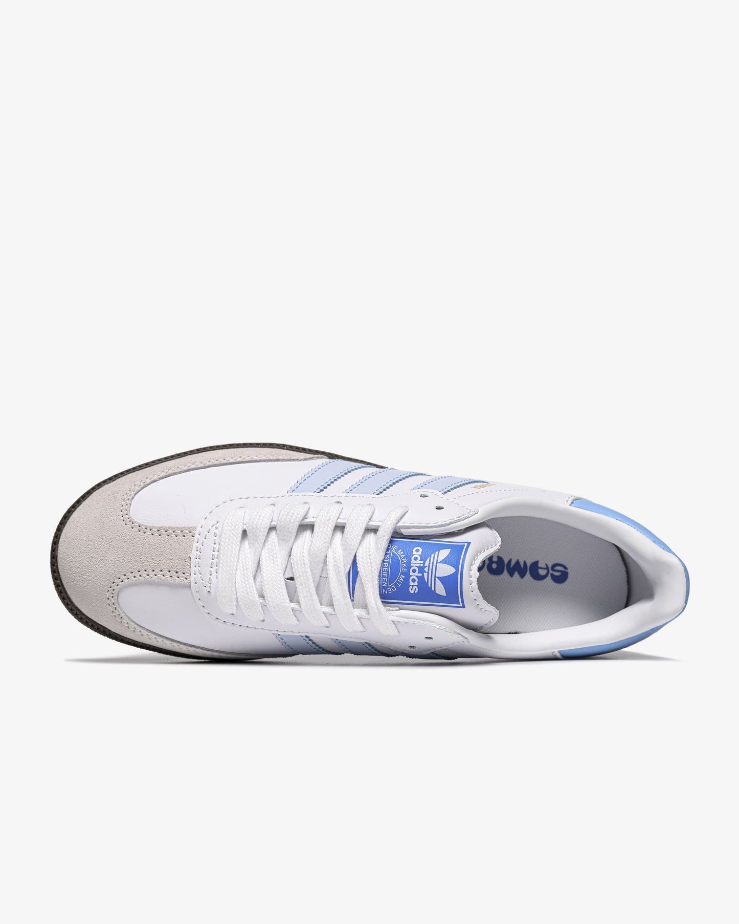 Adidas Samba White Halo Blue