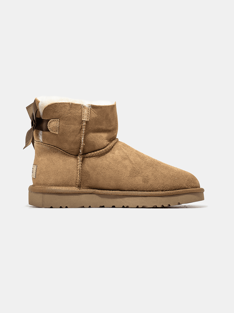 UGG Classic Mini Bailey Bow Beige