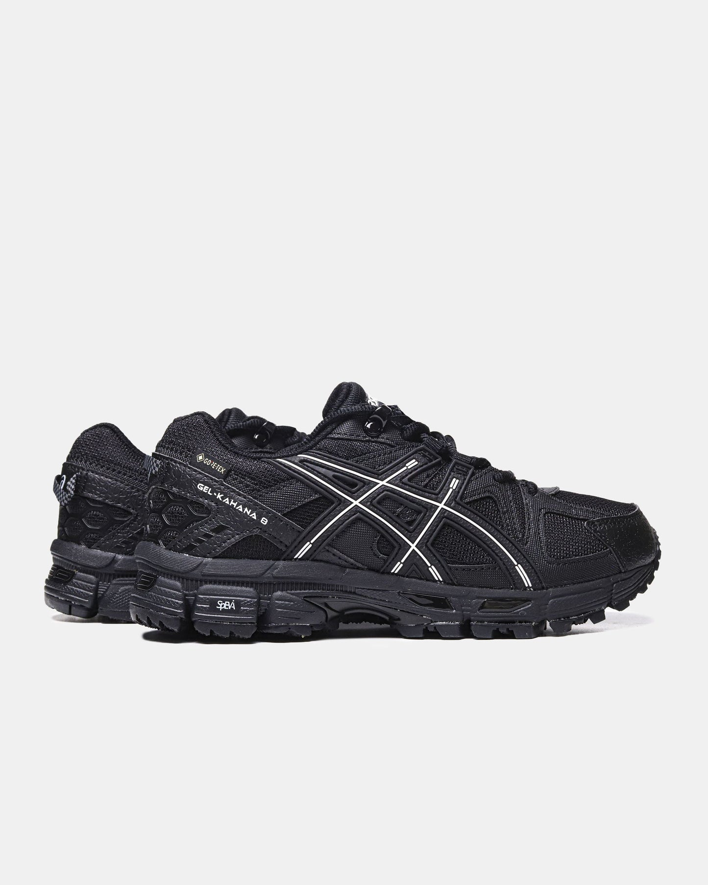 Asics Gel-Kahana 8 Black White Stripes Gore-Tex