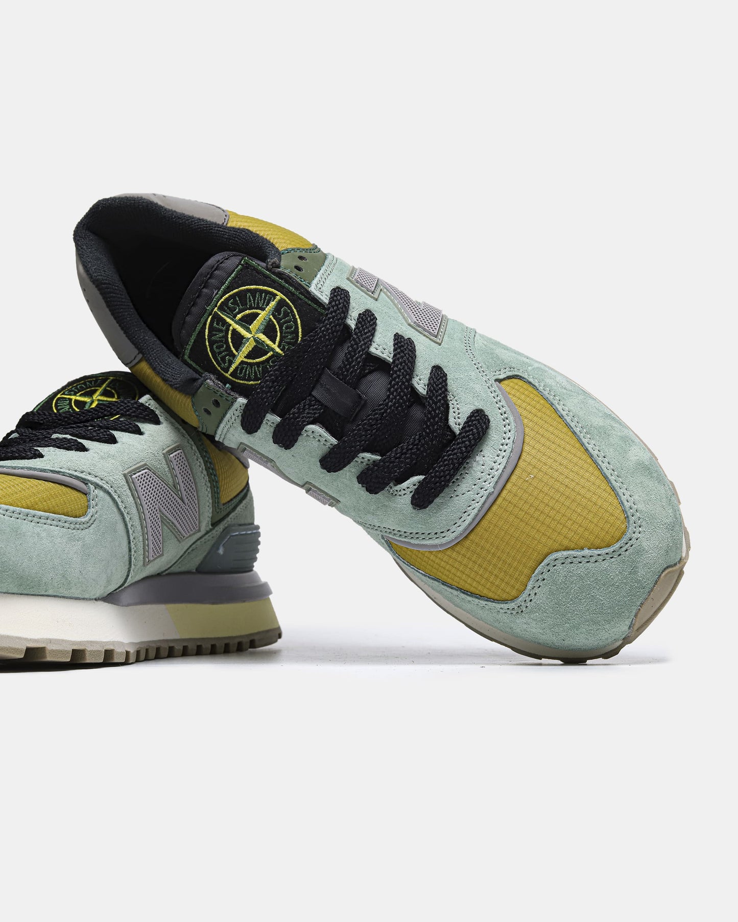 New Balance x Stone Island 574 Legacy Light Green