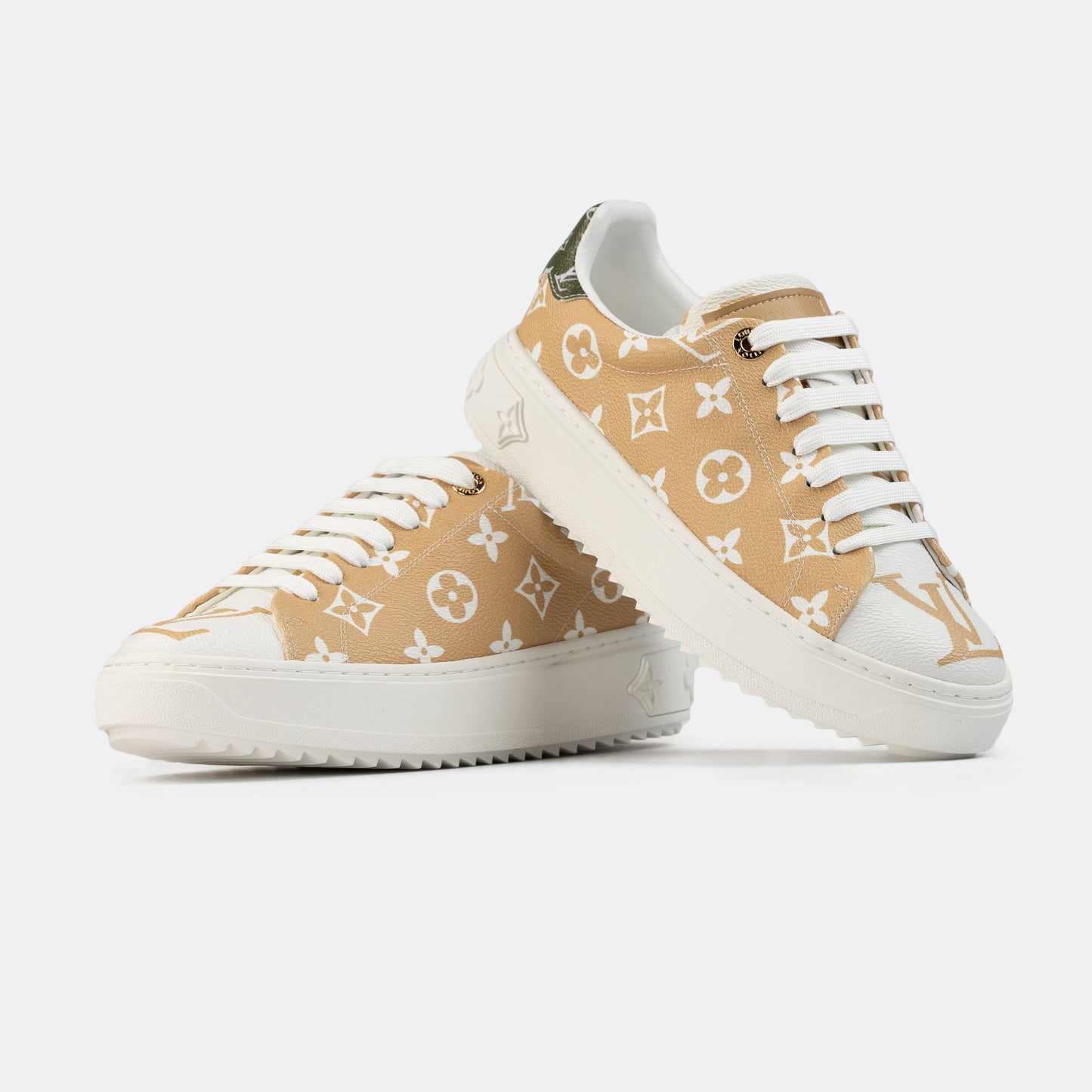 Louis Vuitton Trainer Time Out Monogram Blanc