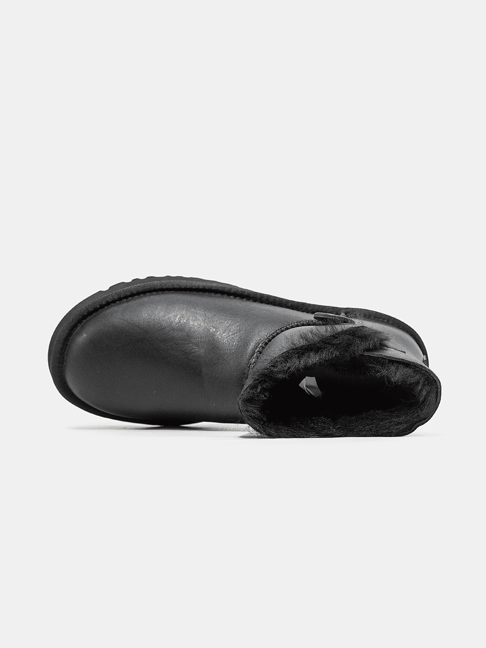 UGG Classic Mini Bailey Button Black