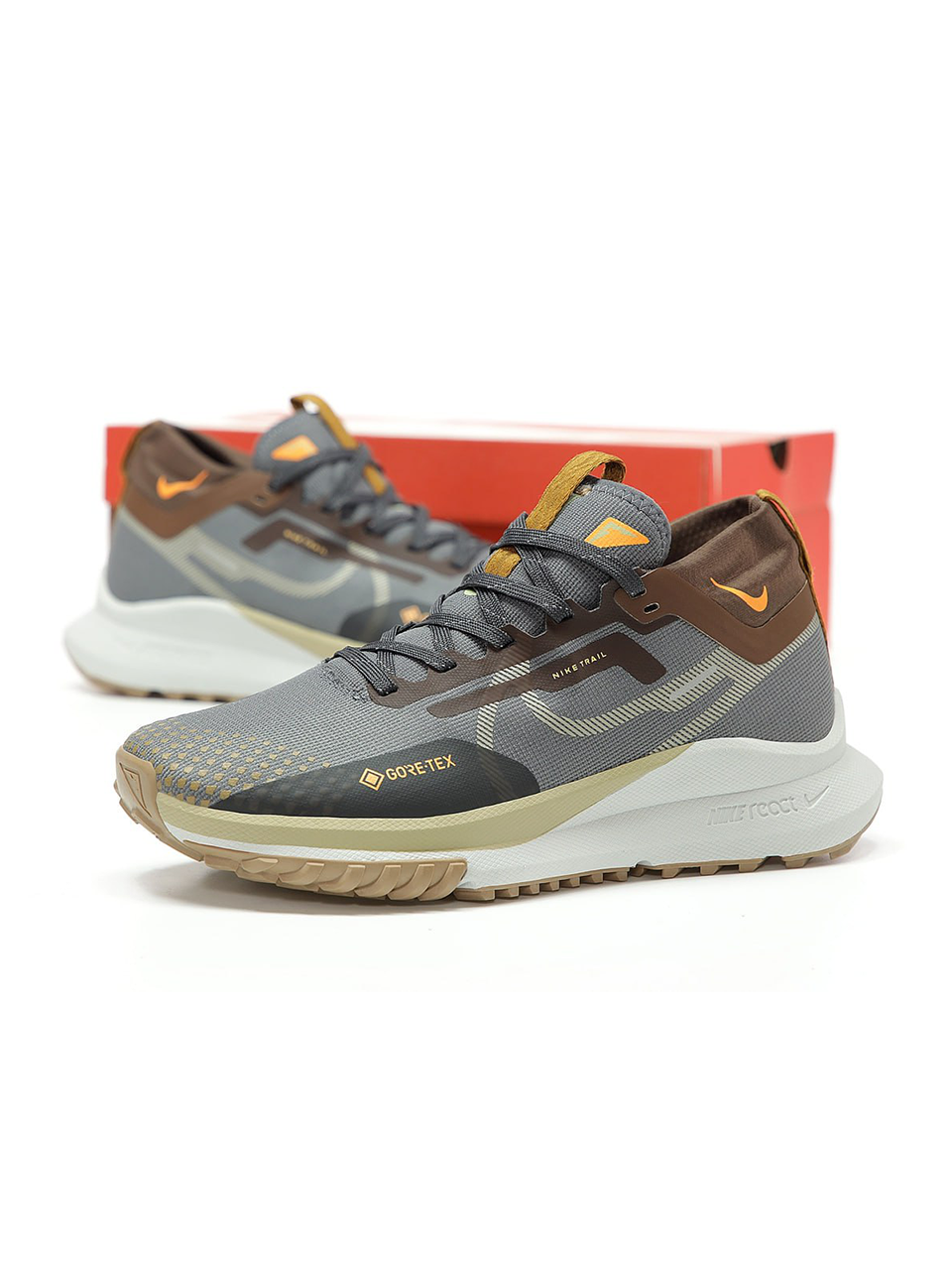 Nike Pegasus Trail 4 Gore-Tex Grey Brown