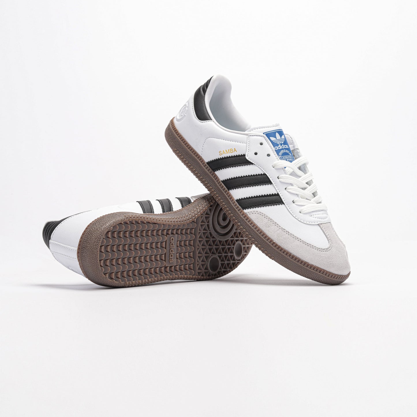 Adidas Samba Vegan White Brown Black