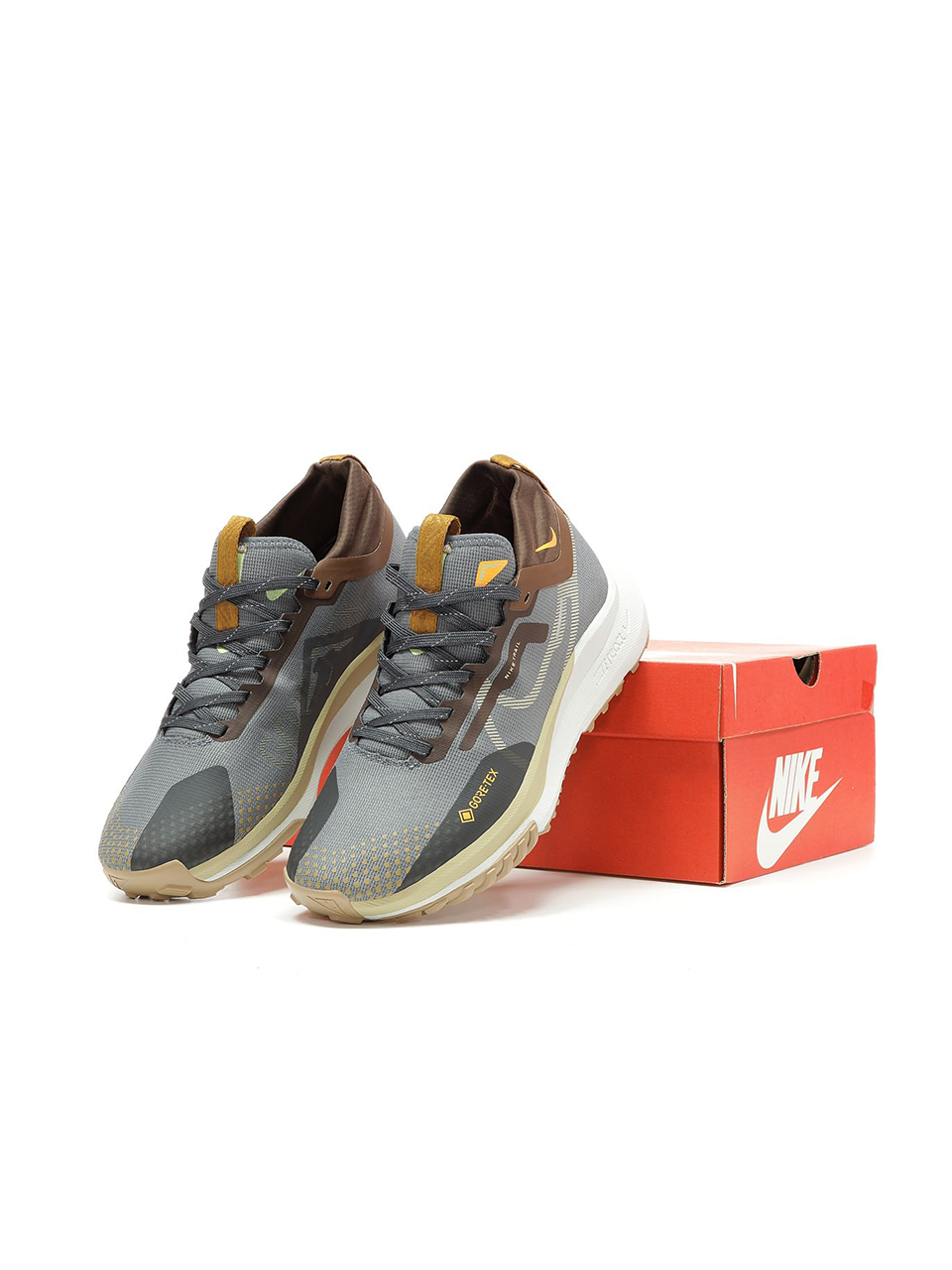 Nike Pegasus Trail 4 Gore-Tex Grey Brown