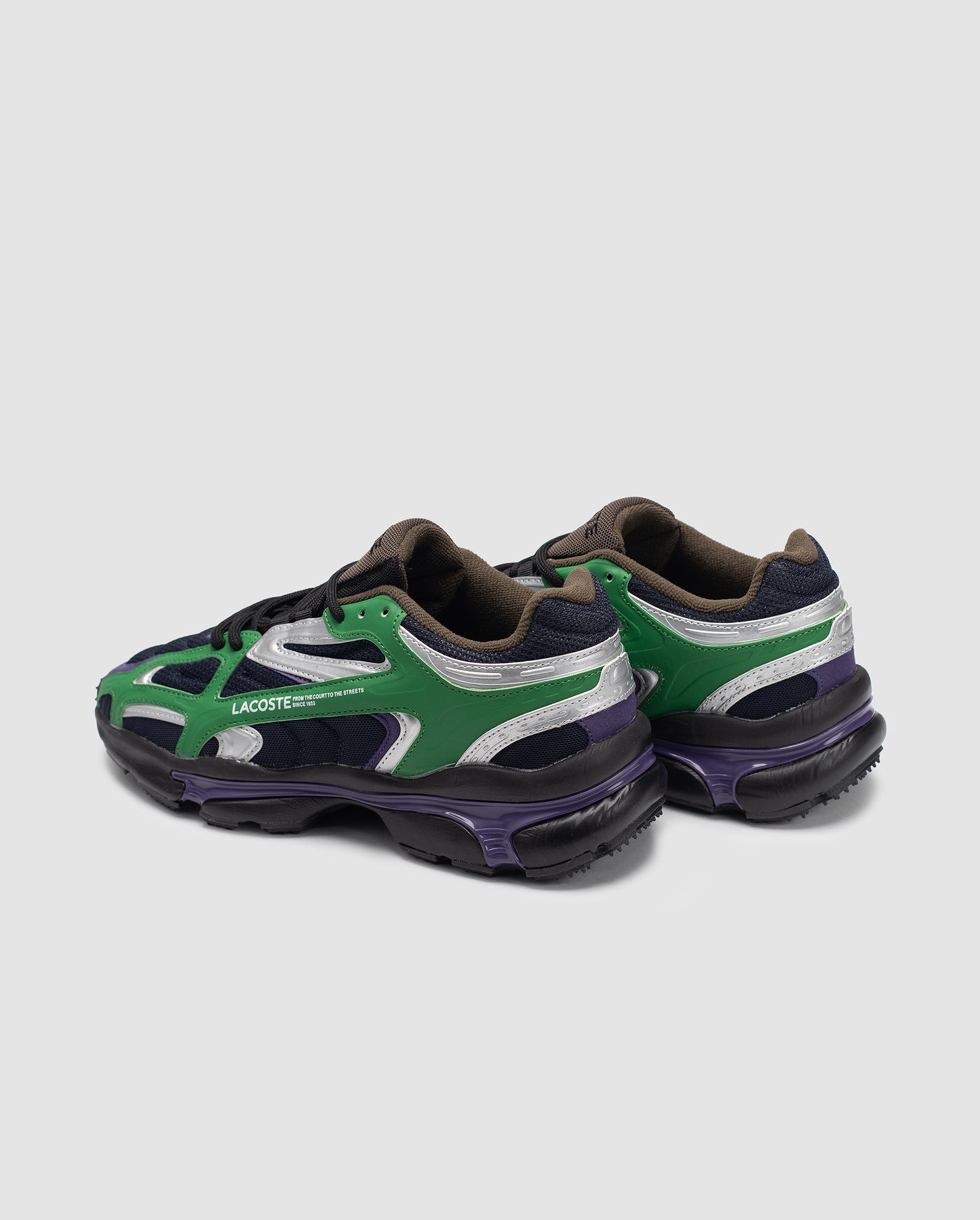 Lacoste L003 Green Silver Blue