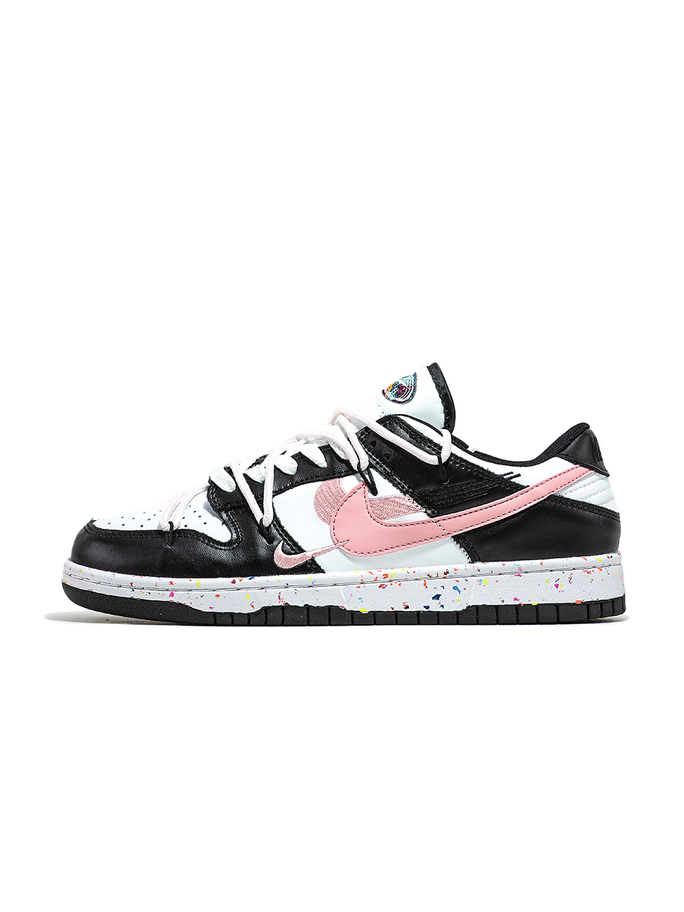 Nike SB Dunk Low Black White Pink