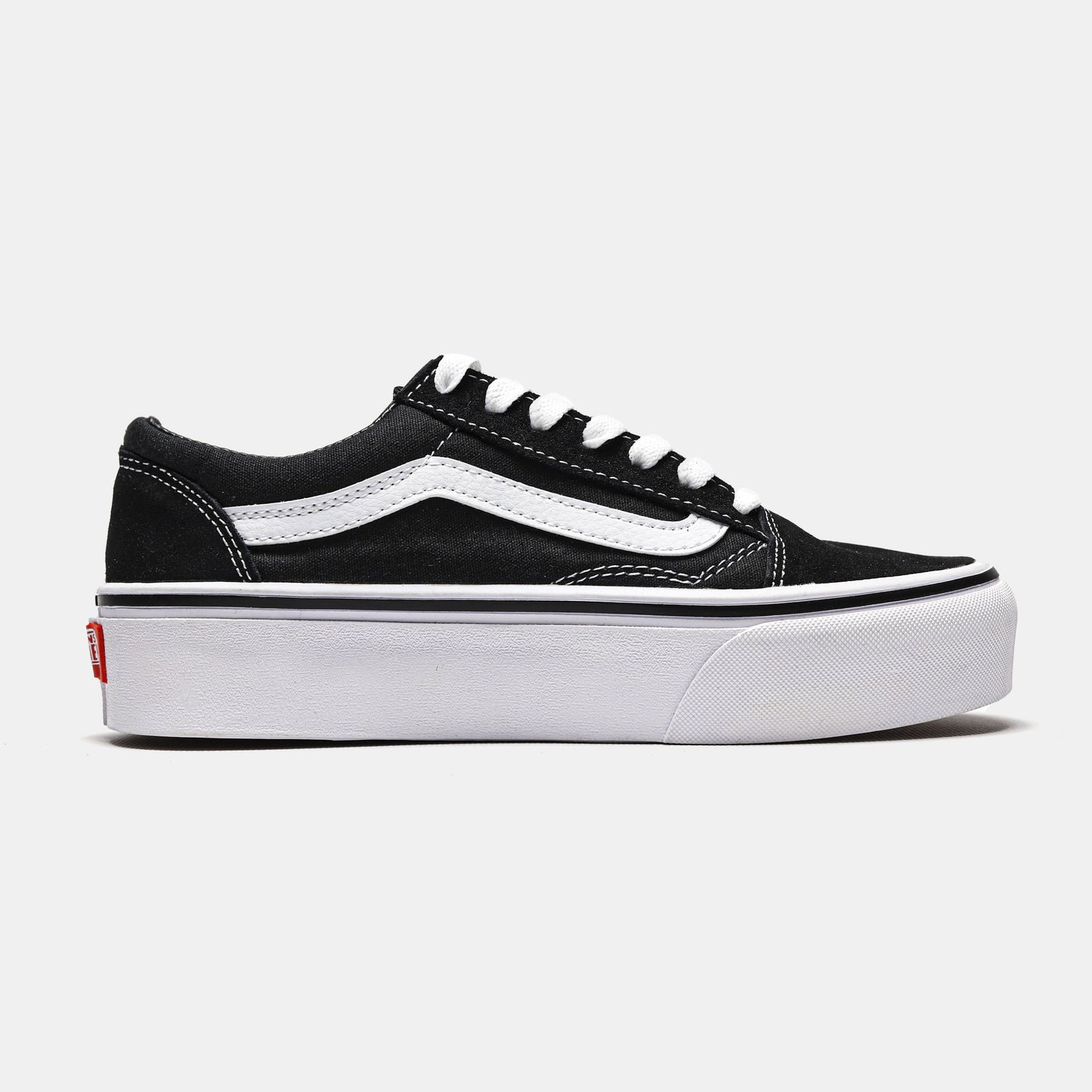 Vans Old Skool Platform Black White Premium