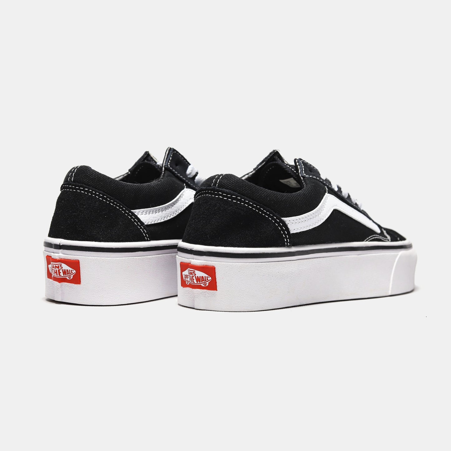 Vans Old Skool Platform Black White Premium