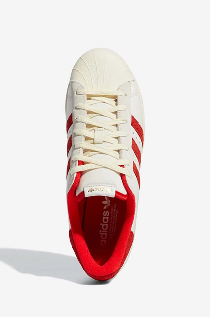 Adidas Superstar White Red