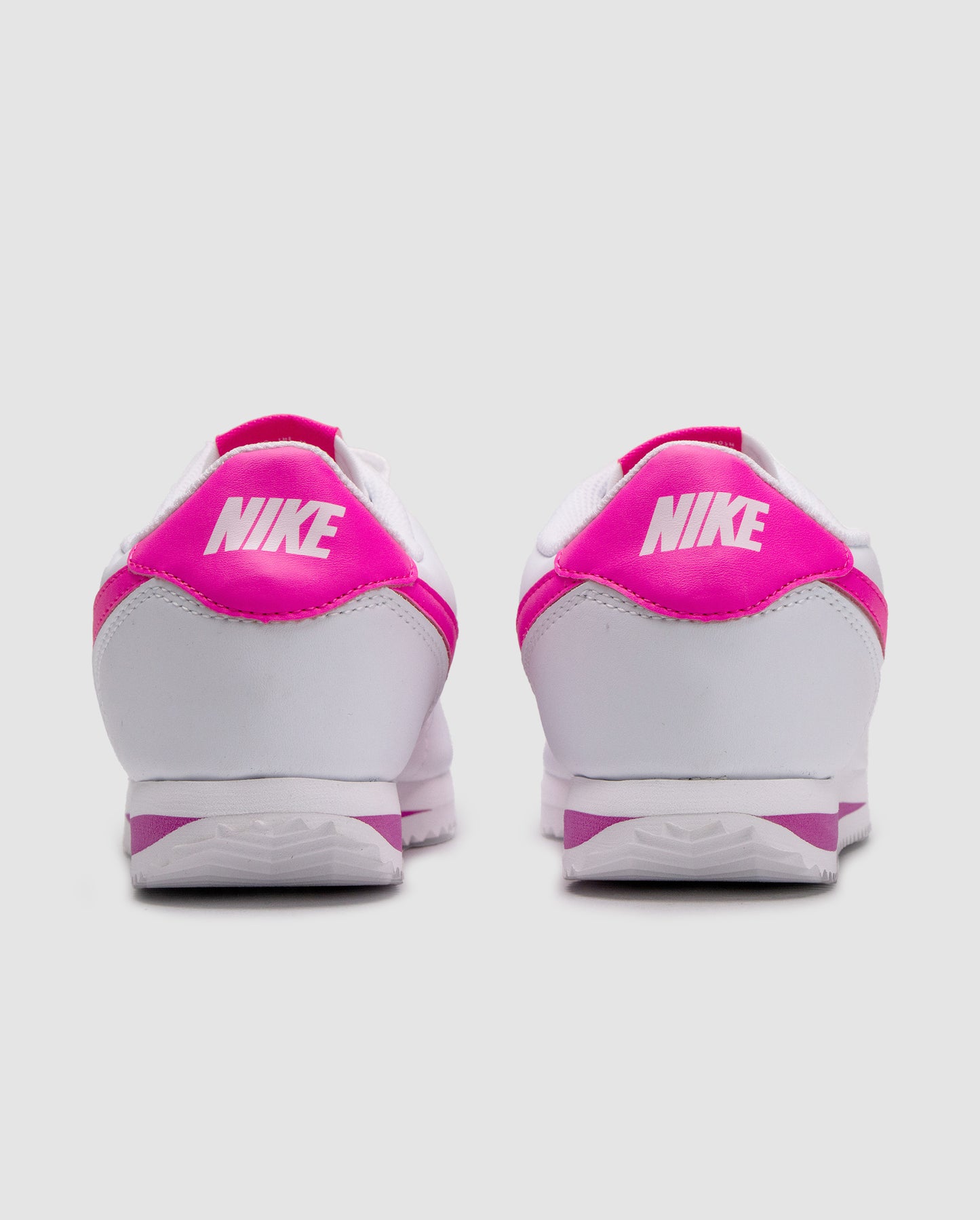Nike Cortez GS White Laser Fuchsia