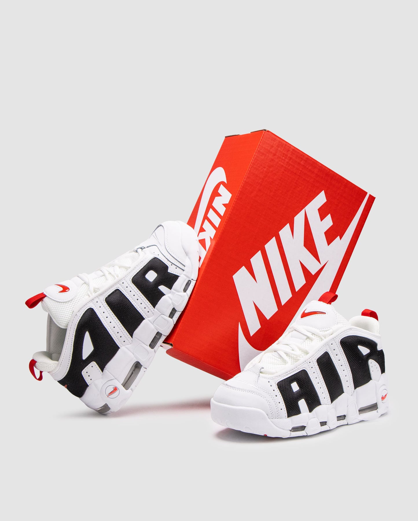 Nike Air More Uptempo White Black