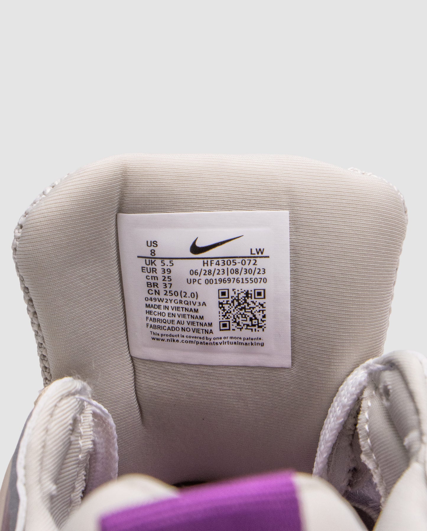 Nike V2K Runtekk Light Bone Sanddrift Biotech