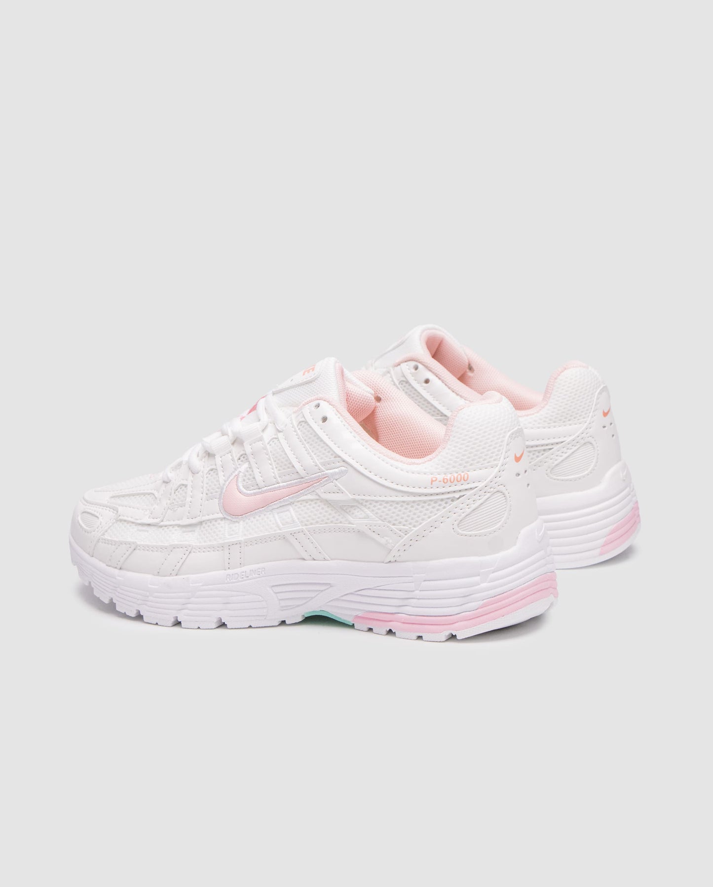 Nike P-6000 All White Pink
