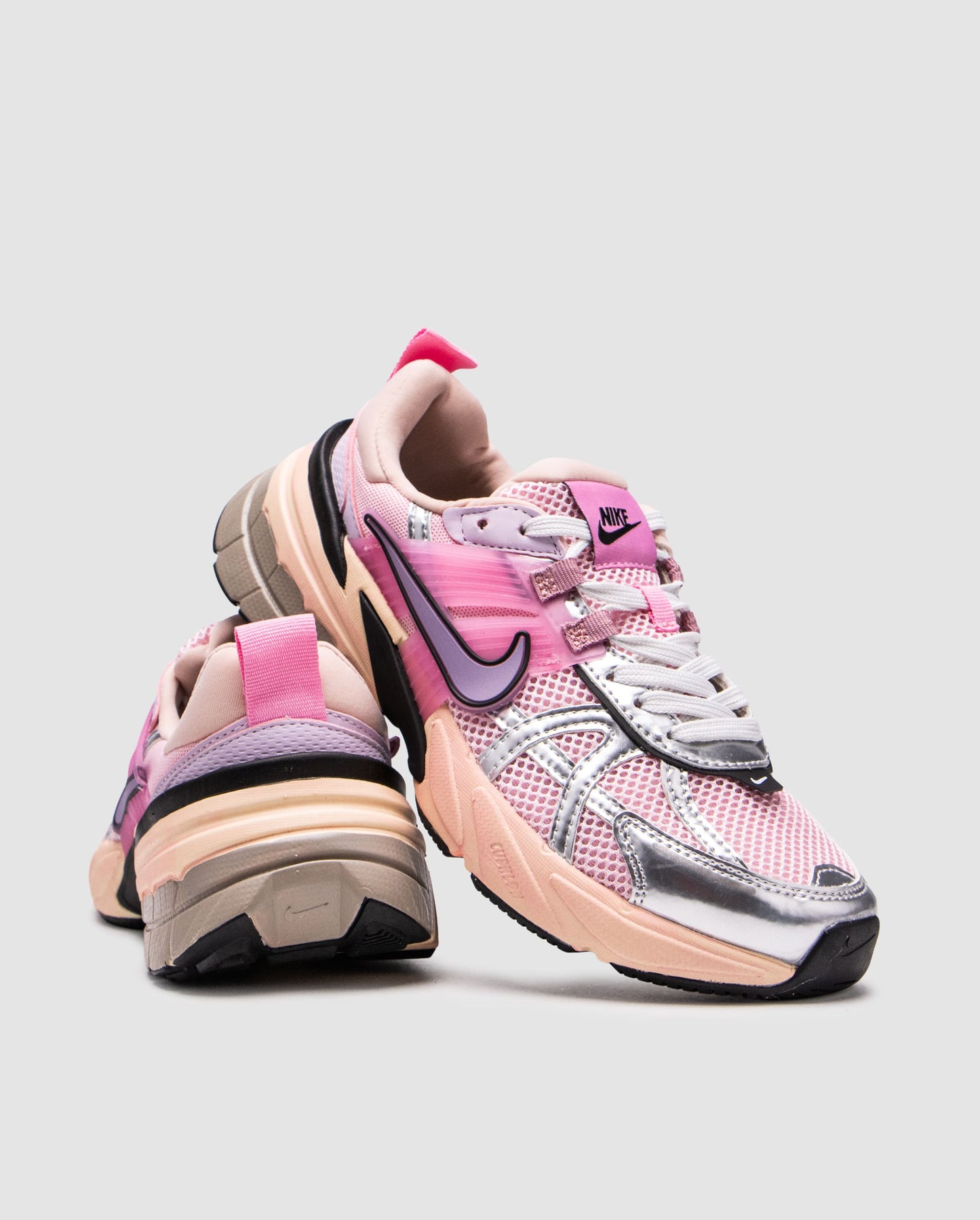 Nike V2K Runtekk Pink Silver