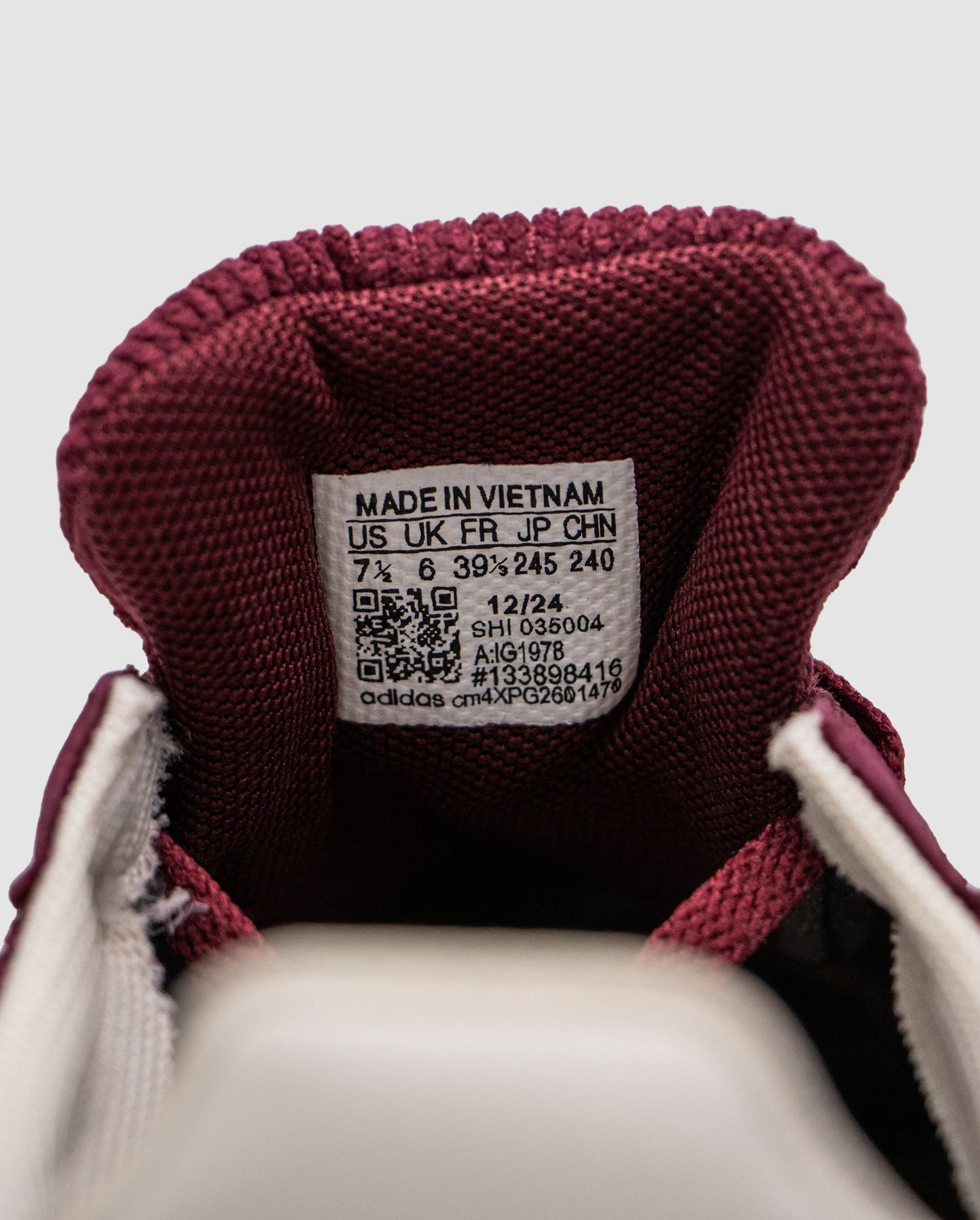 Adidas Spezial Velvet Bordo | Shadow Red