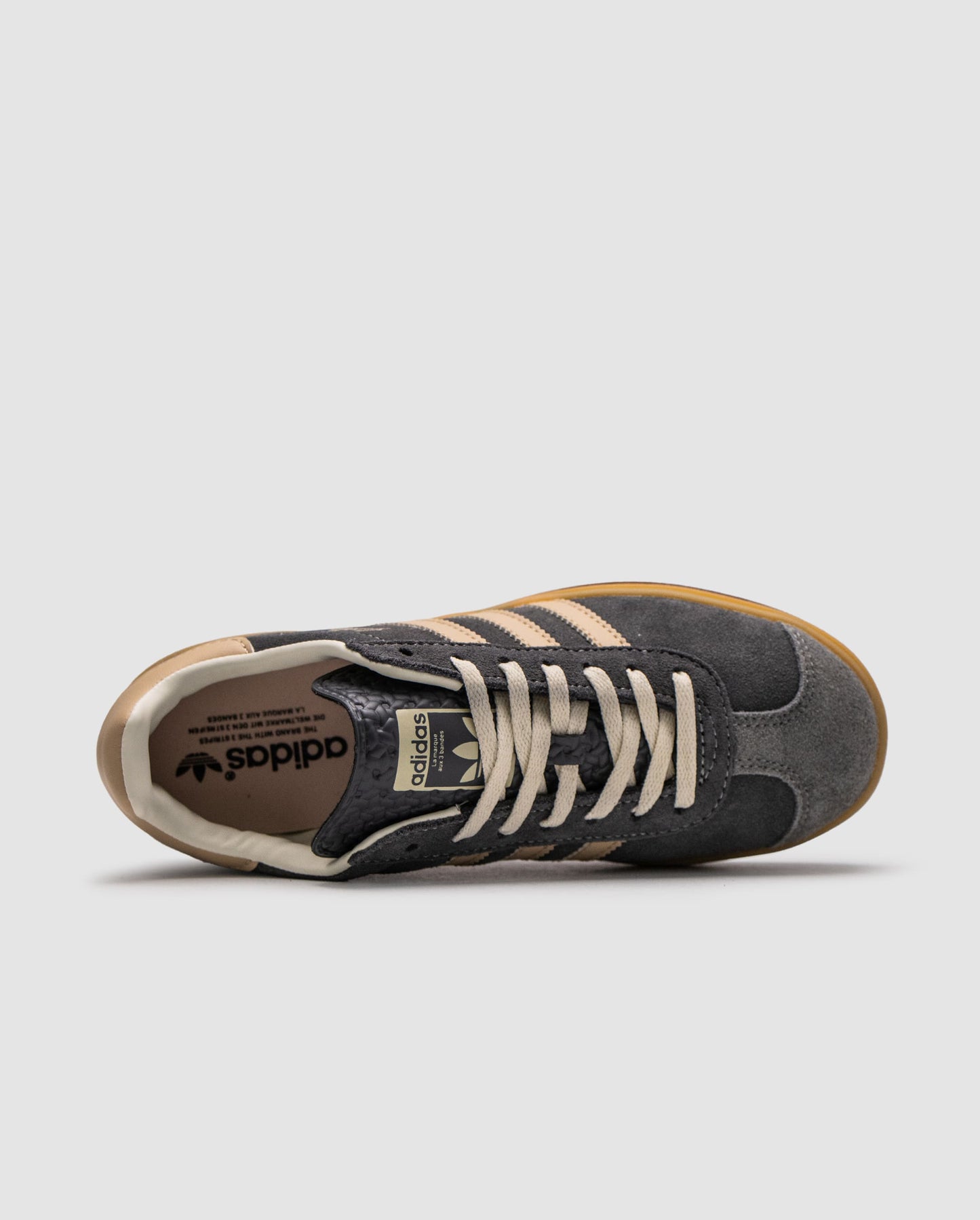 Adidas Gazelle Bold Beige White Gum / Grey Magic Beige Gum