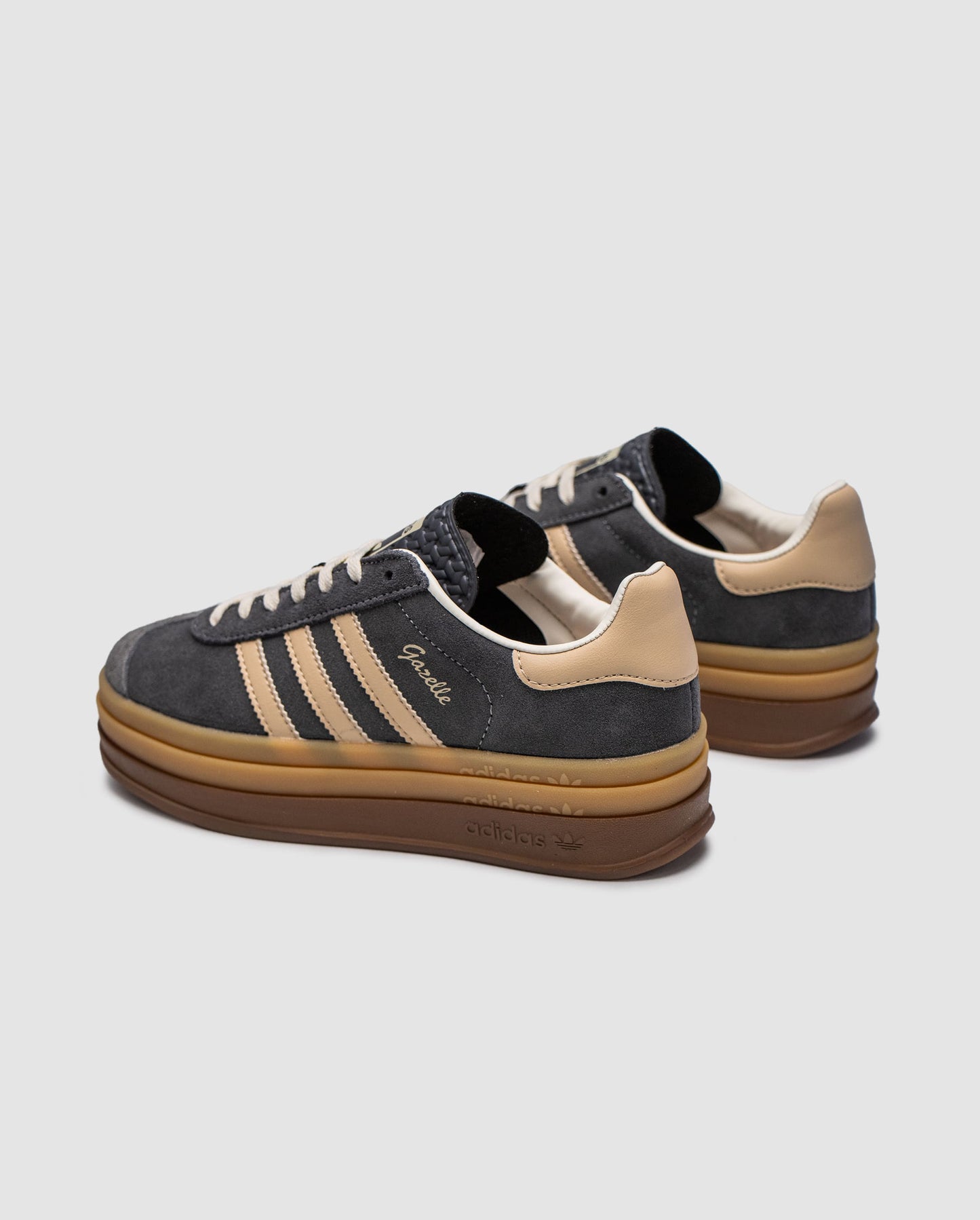 Adidas Gazelle Bold Beige White Gum / Grey Magic Beige Gum