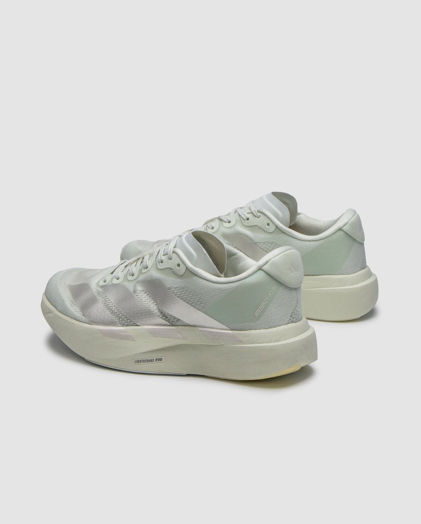 Adidas Adizero Evo SL Light Green Silver Metallic