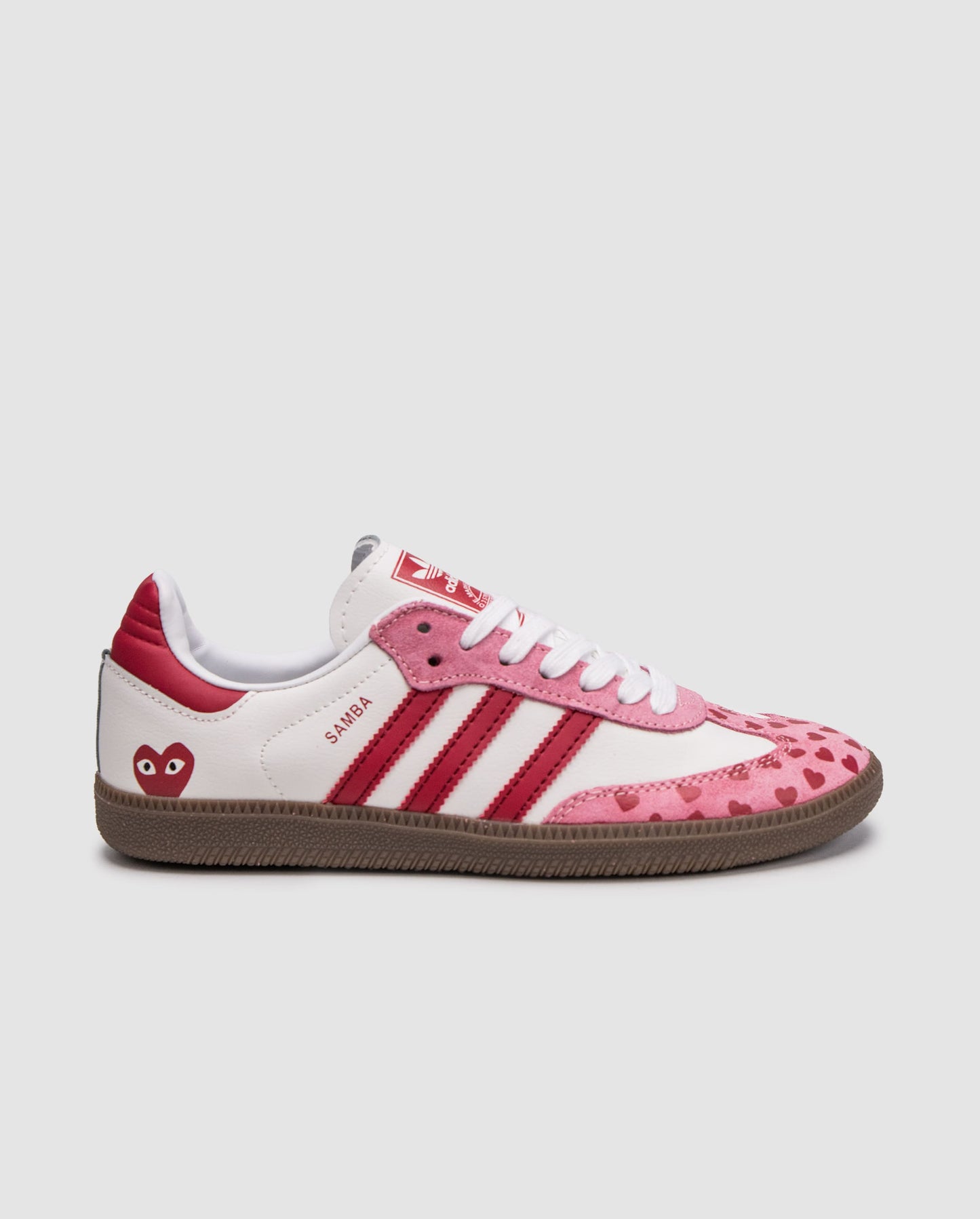 Adidas Samba x Comme des Garçons Play White Pink