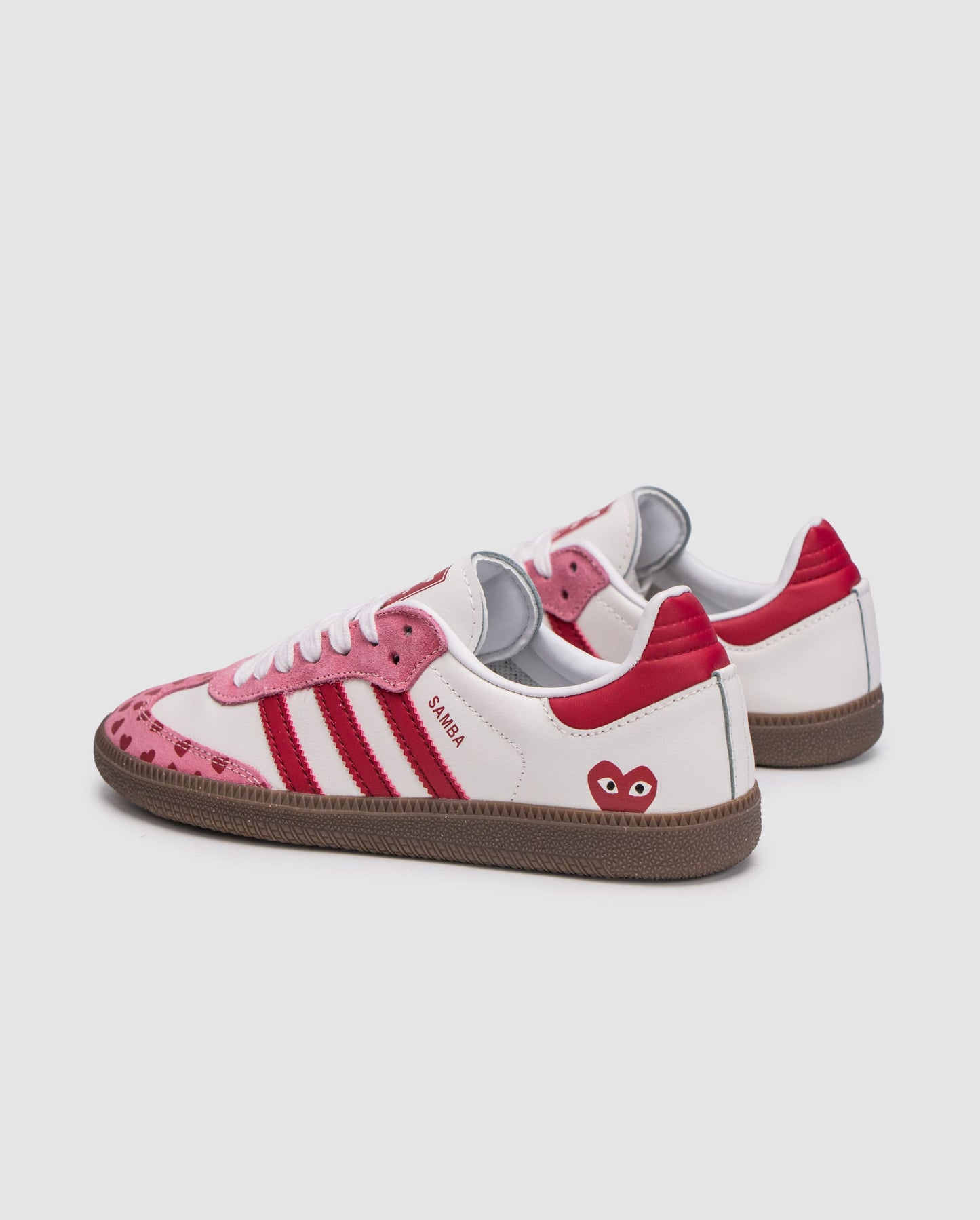 Adidas Samba x Comme des Garçons Play White Pink