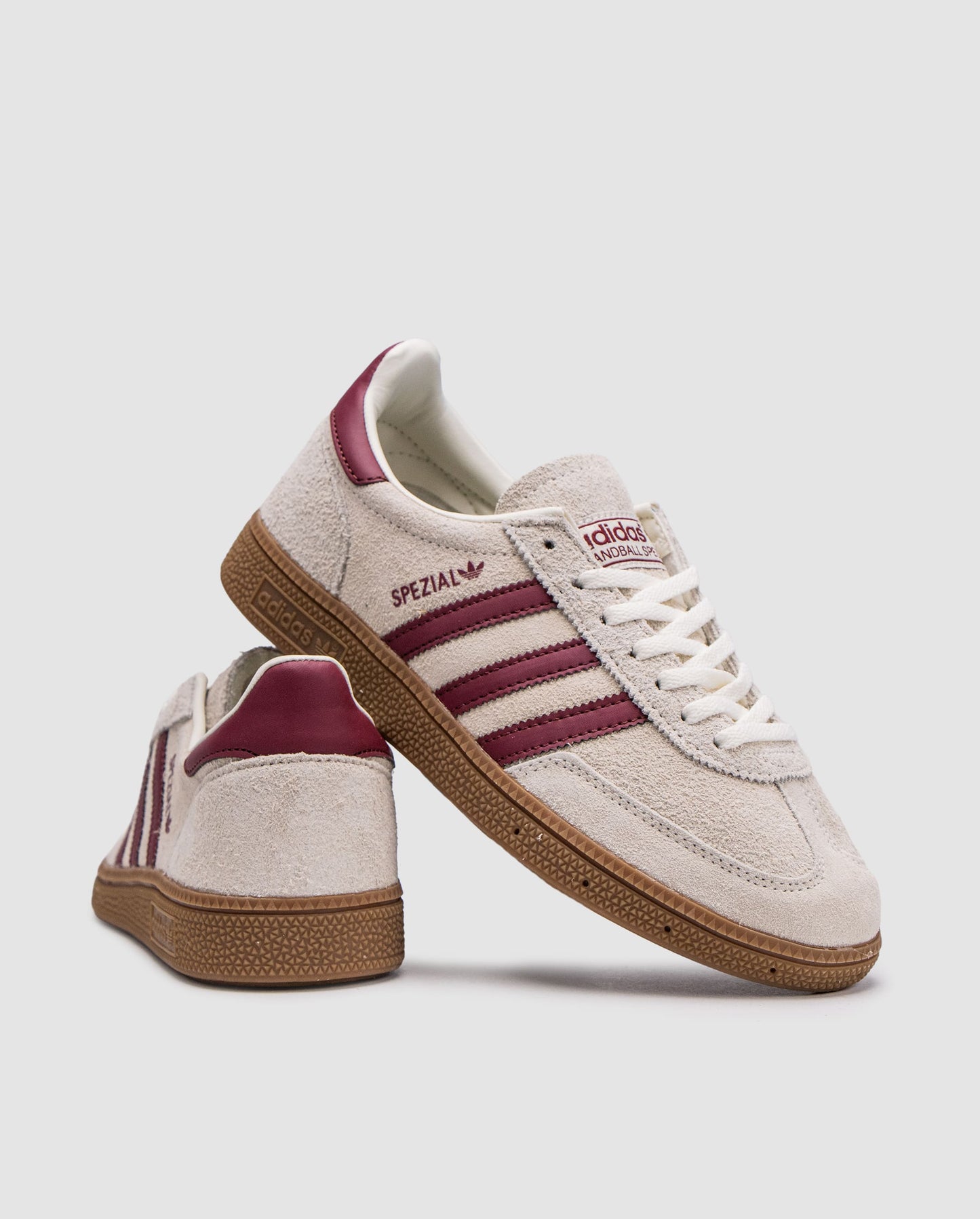 Adidas Handball Spezial Beige Burgundy