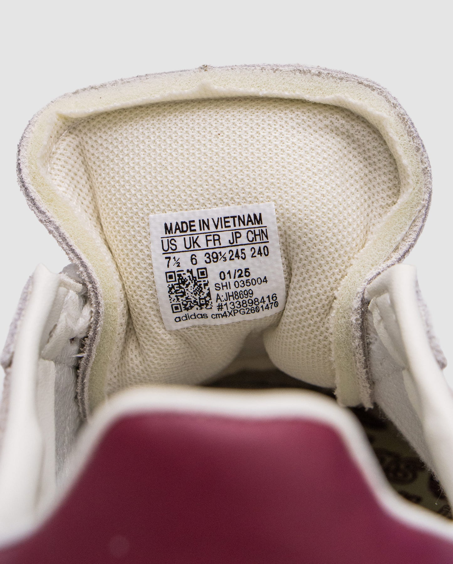 Adidas Handball Spezial Beige Burgundy
