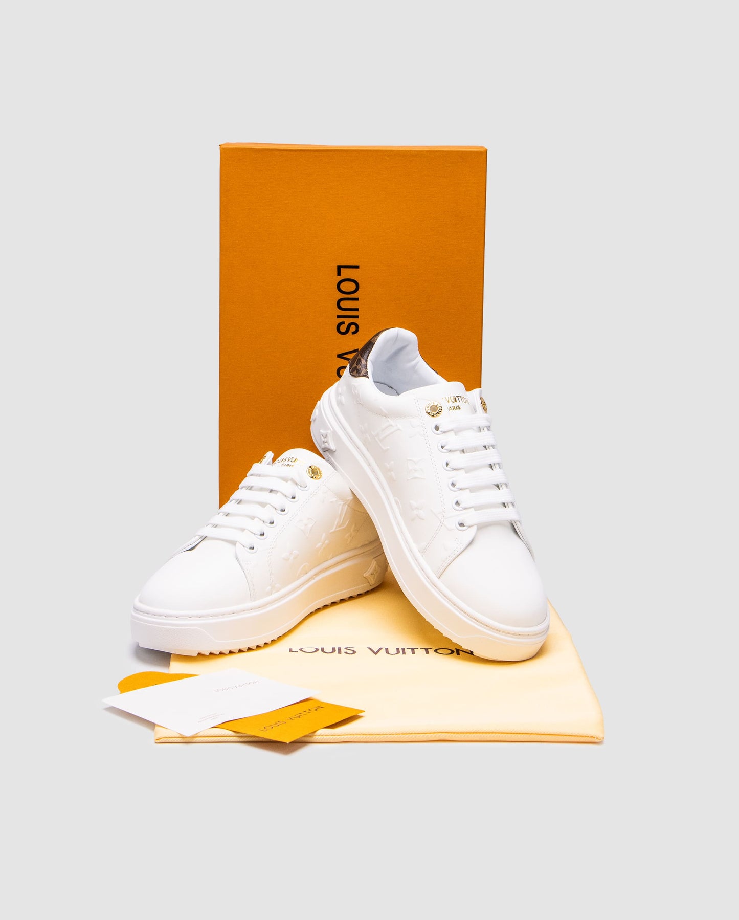 Louis Vuitton Time Out Sneaker White