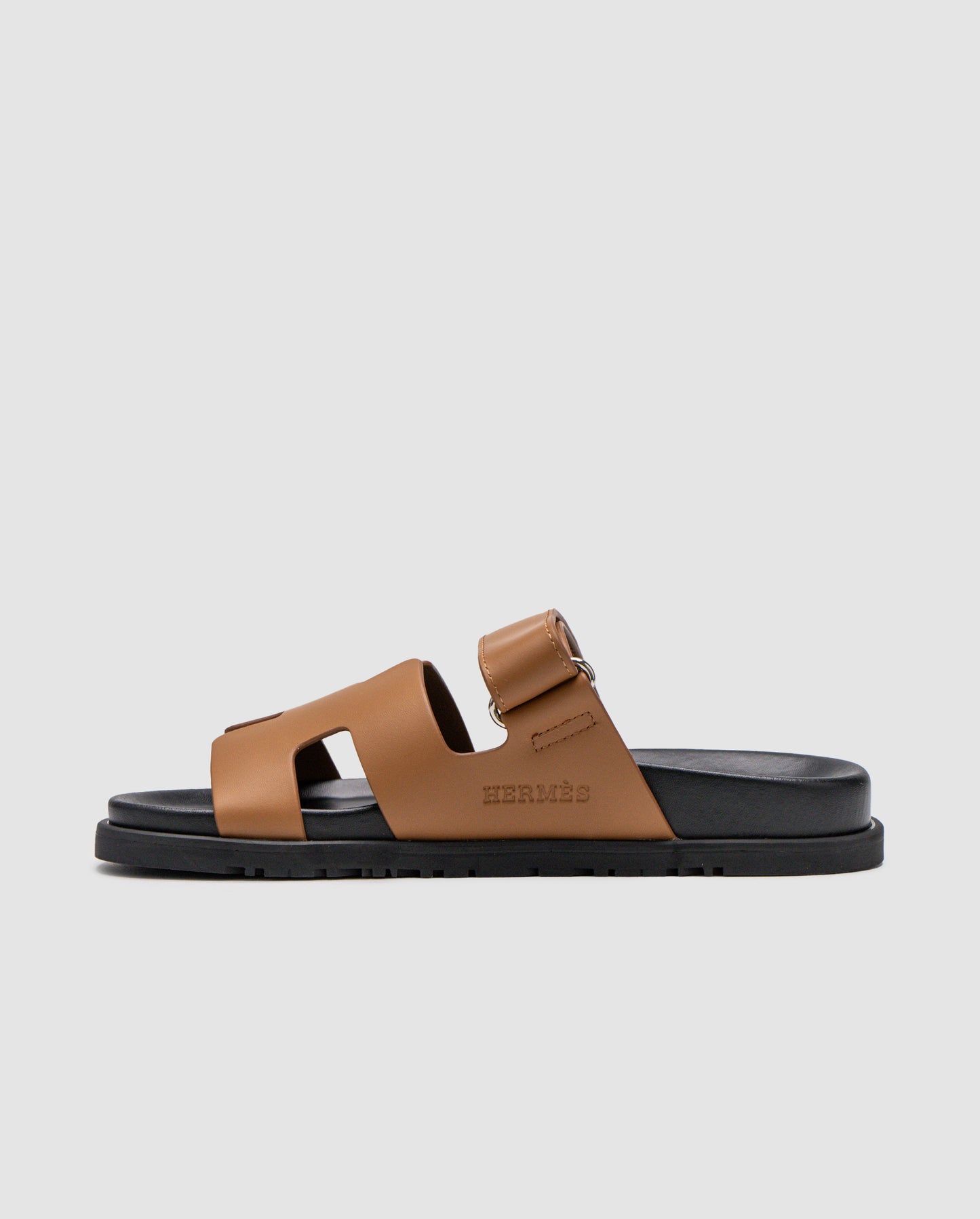 Hermes Chypre Sandals Naturel Calfskin