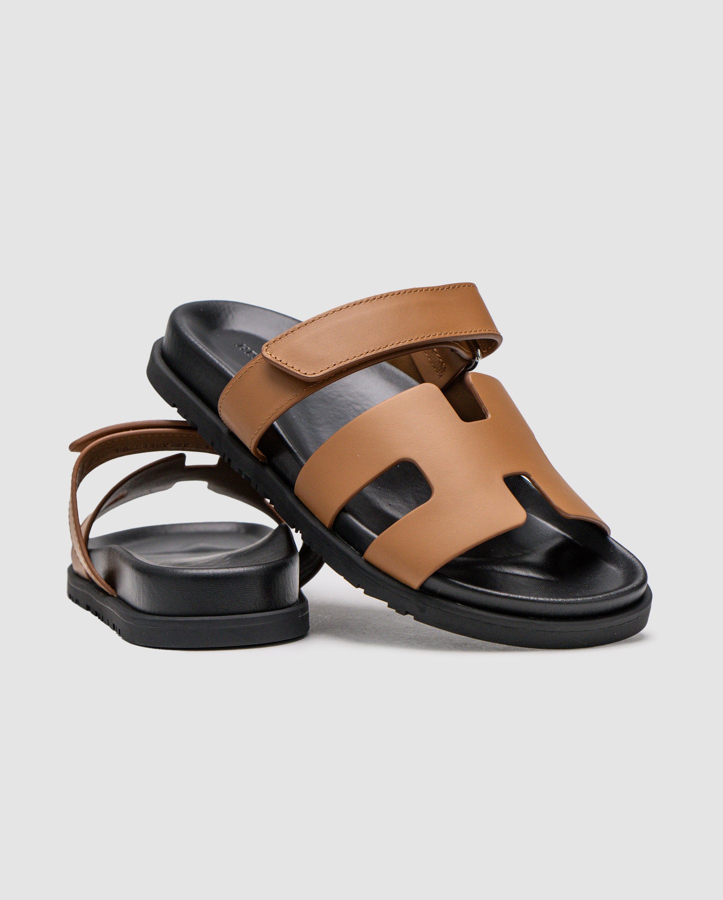 Hermes Chypre Sandals Naturel Calfskin