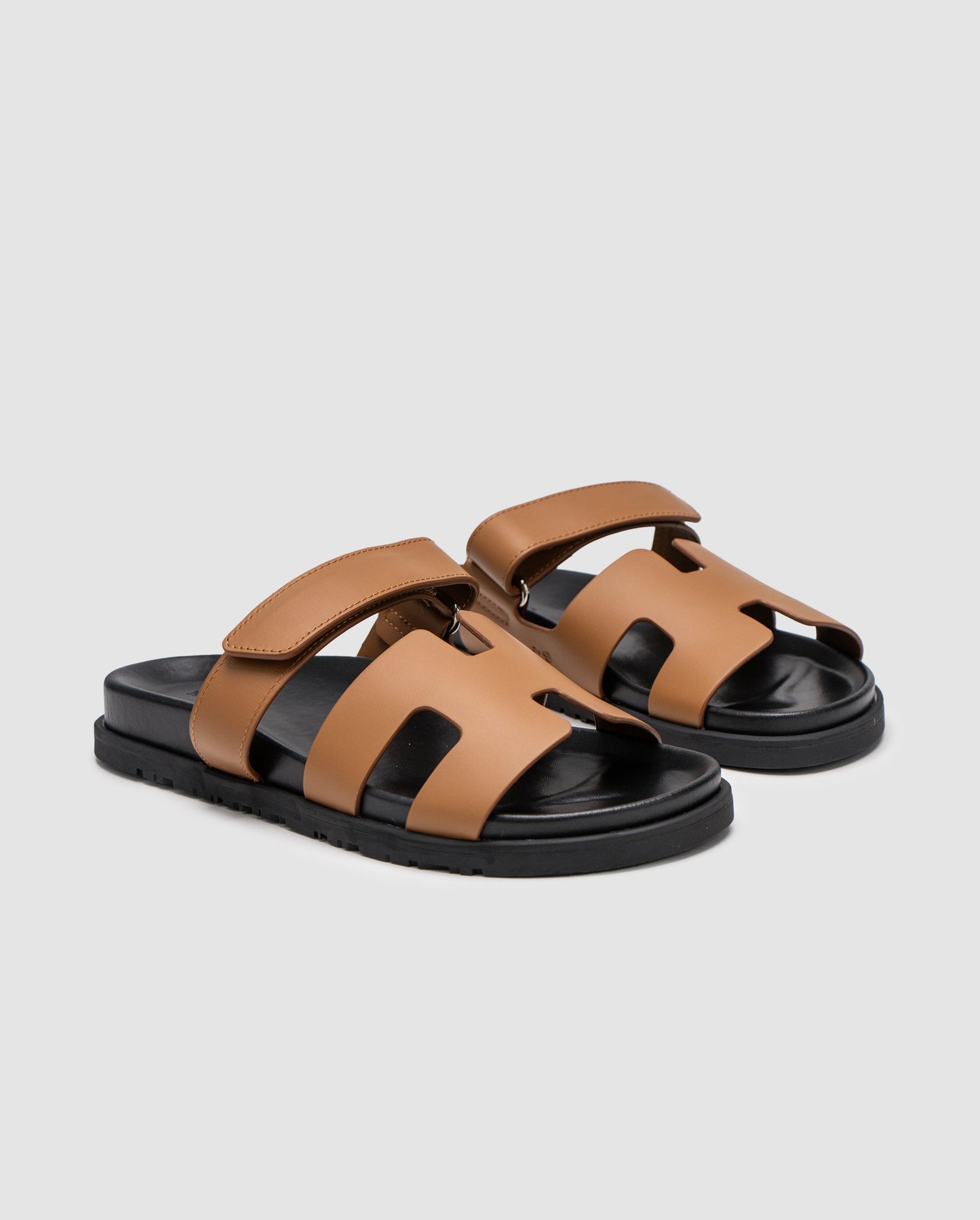 Hermes Chypre Sandals Naturel Calfskin