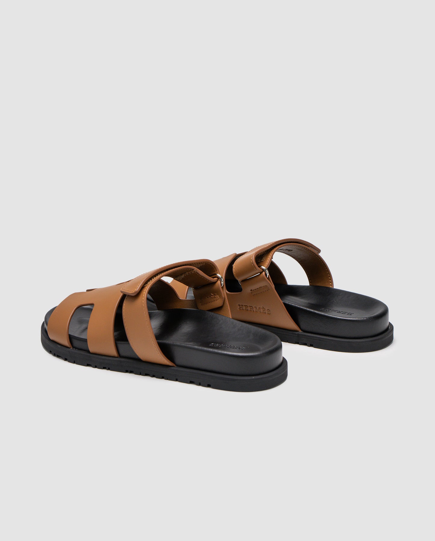Hermes Chypre Sandals Naturel Calfskin