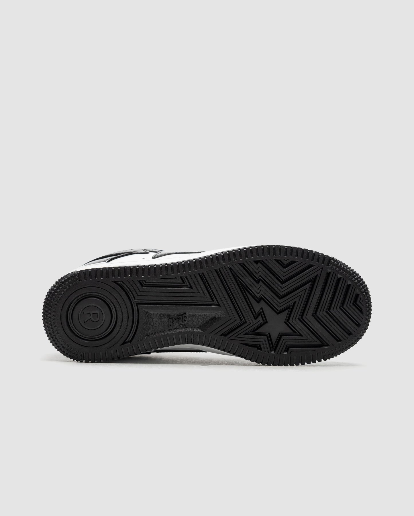 Bape A Bathing Ape Bape STA Patent Leather Black White