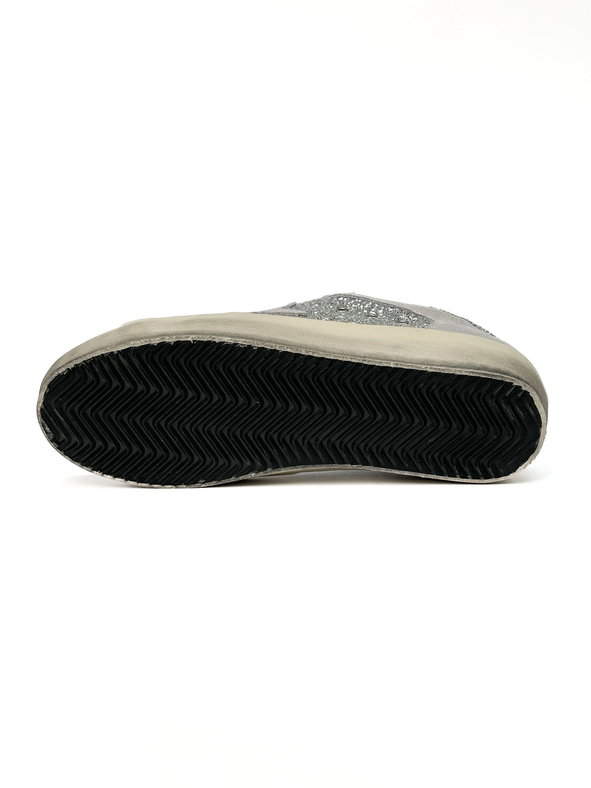 Golden Goose Superstar GGDB Star Light Grey Sparkle