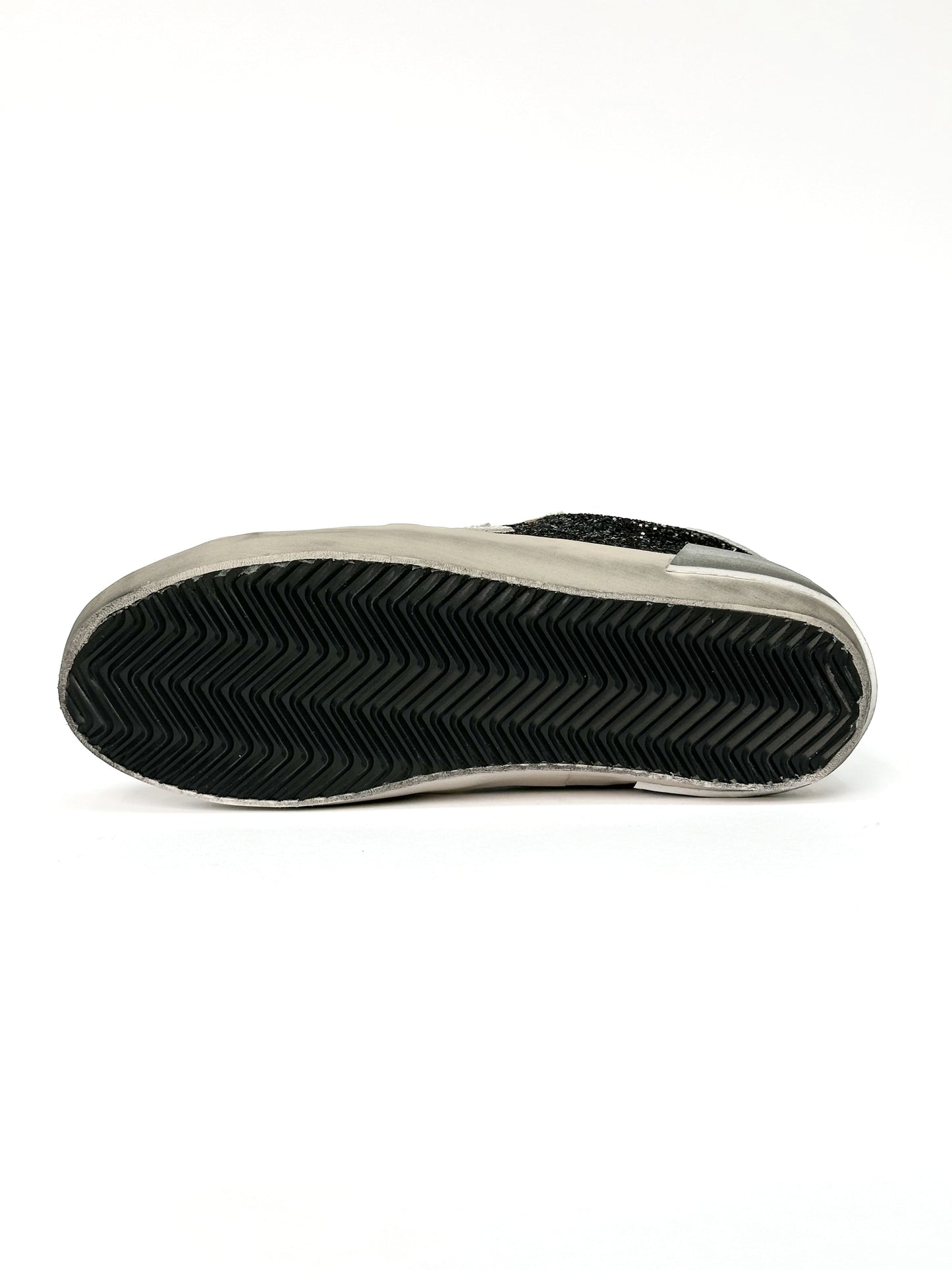 Golden Goose Superstar GGDB STAR Black Sparkles Brown