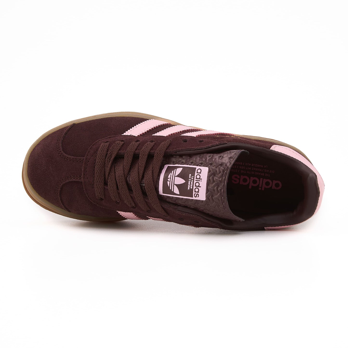 Adidas Gazelle Bold Platform Brown Pink