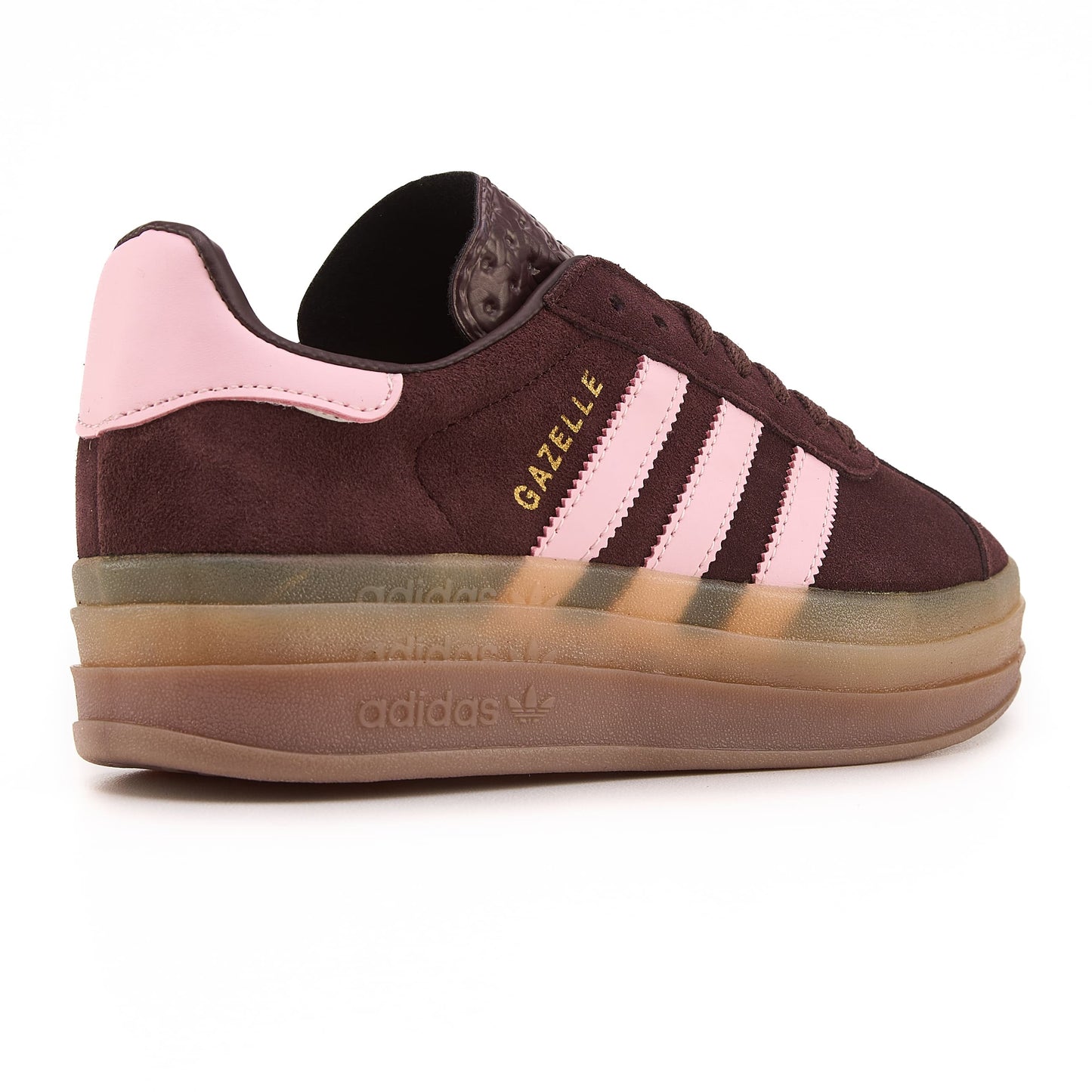 Adidas Gazelle Bold Platform Brown Pink