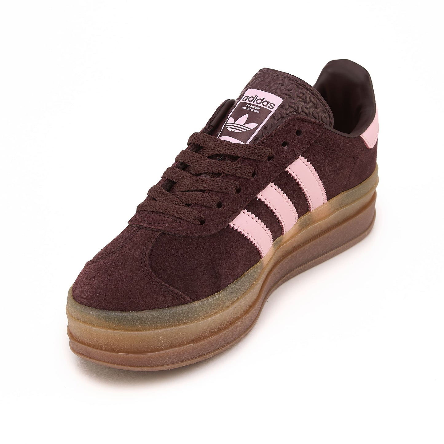 Adidas Gazelle Bold Platform Brown Pink