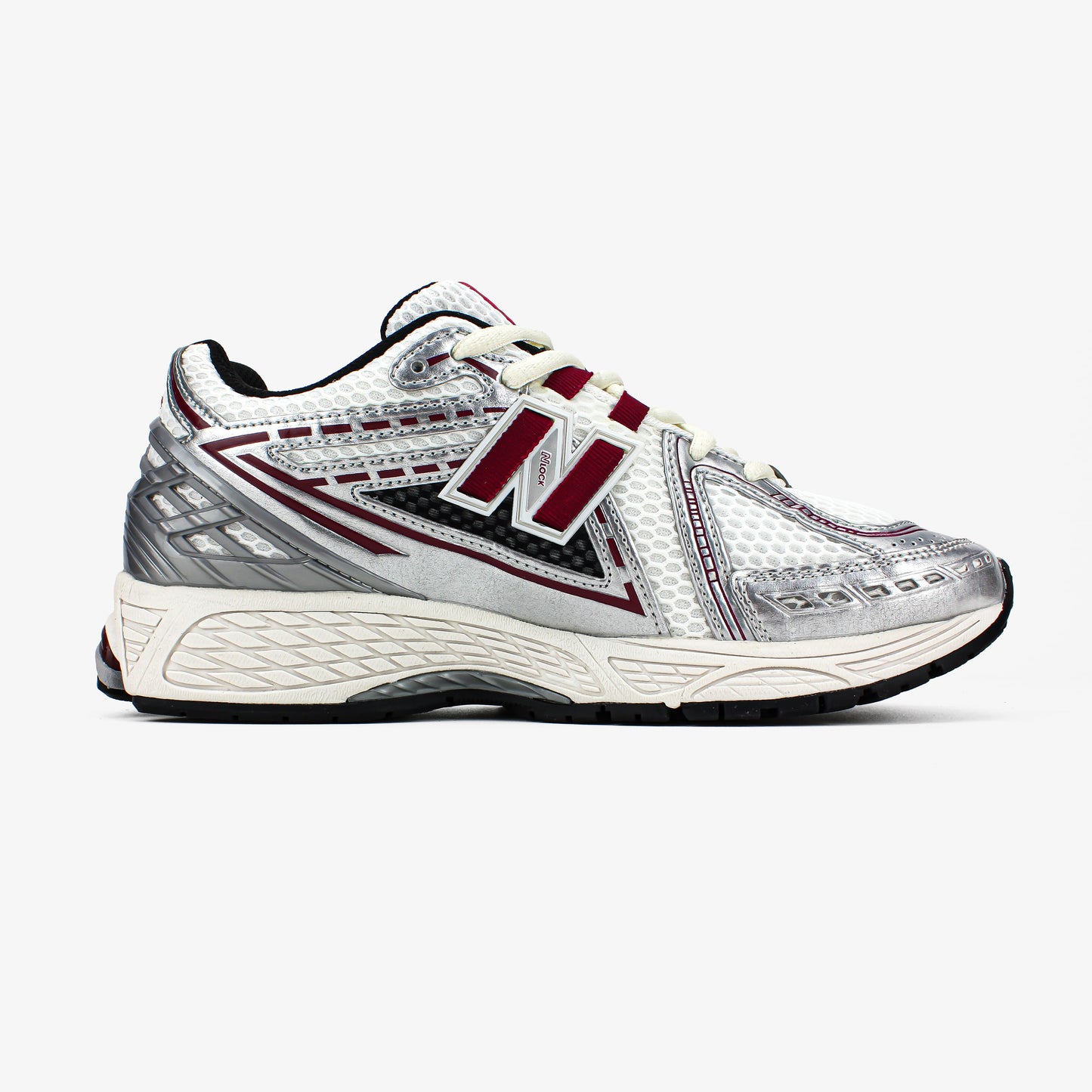 New Balance 1906R Silver Classic Crimson