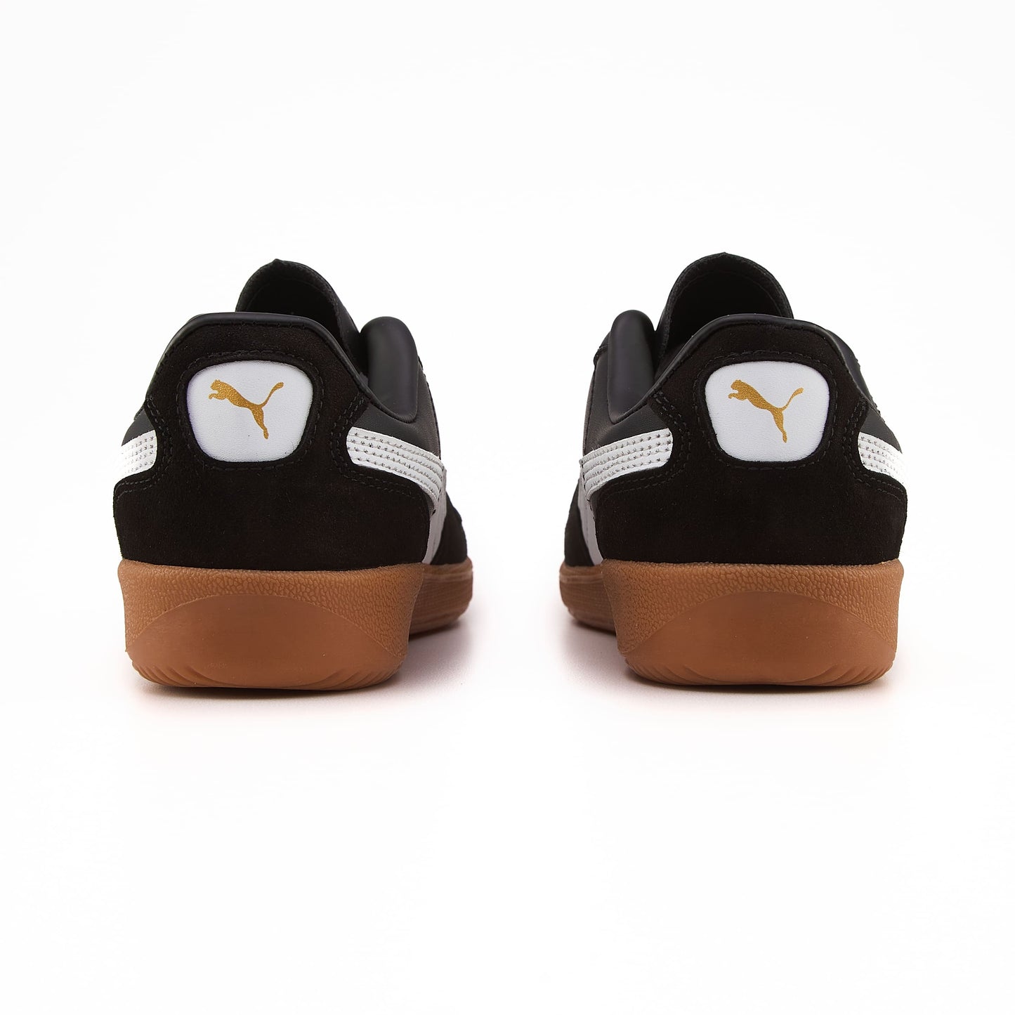 Puma Palermo Leather Black Gray Gum